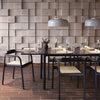 Plumb Pendant Grey Dining Area