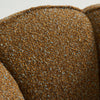 Pomera Lounge Chair Sculptural Accent Chair Boucle Close Up Texture