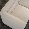 Soft edged clover modular couch with customizable comfort