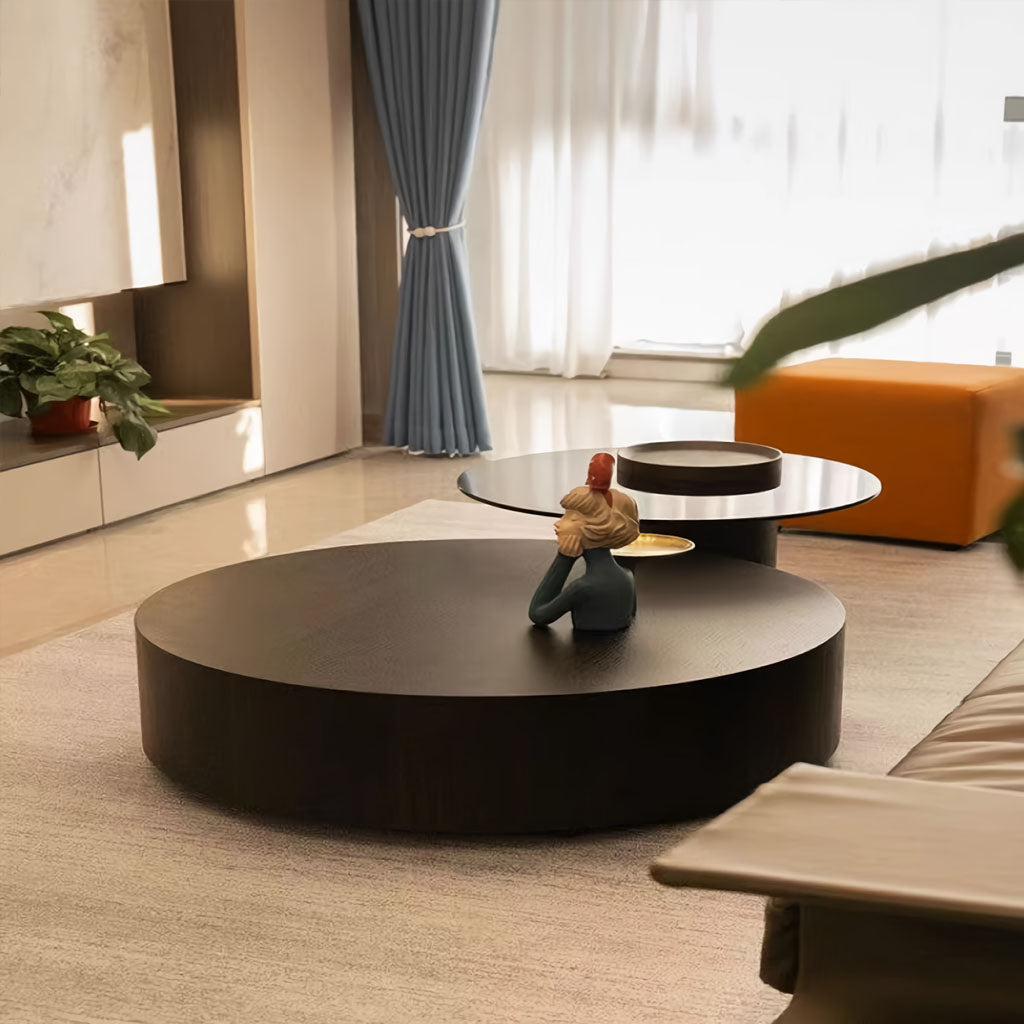    Solstice Coffee Table Set Black Living