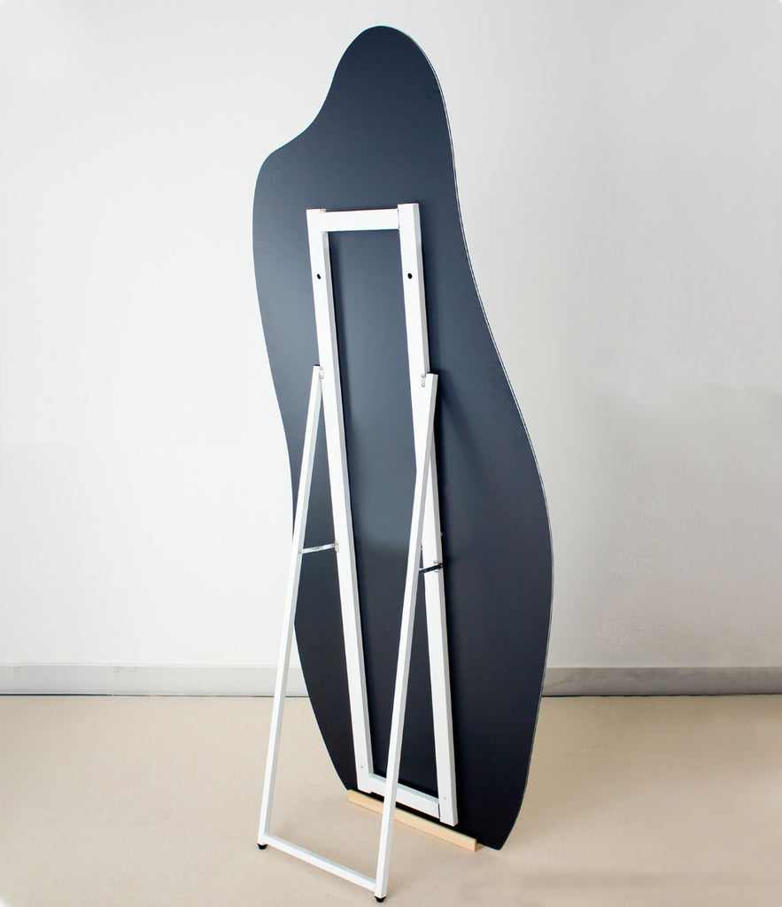 Standing Mirror Stainless Steel Frame