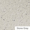 micro-cement texture - stone gray colour