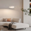 Arc-shaped Steel Floor Lamp White with LED Shade Living Room