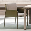 SANS highend leatherette dining chair cushion seat arm wrap
