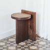 Modern Contemporary Coffee Table Design in Walnut Wood