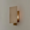VHP Wall Light Geometric wall lamp in brushed steel offering warm and stylish illumination