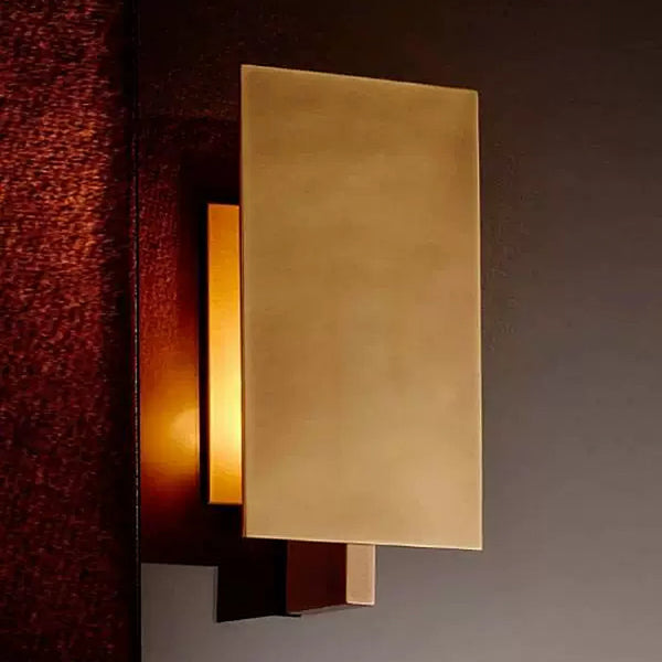 VHP Wall Light Modern steel wall light with sleek rectangular design and soft ambient glow