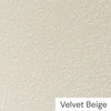 Micro-cement paint finishing on furniture and coffee table in cream beige