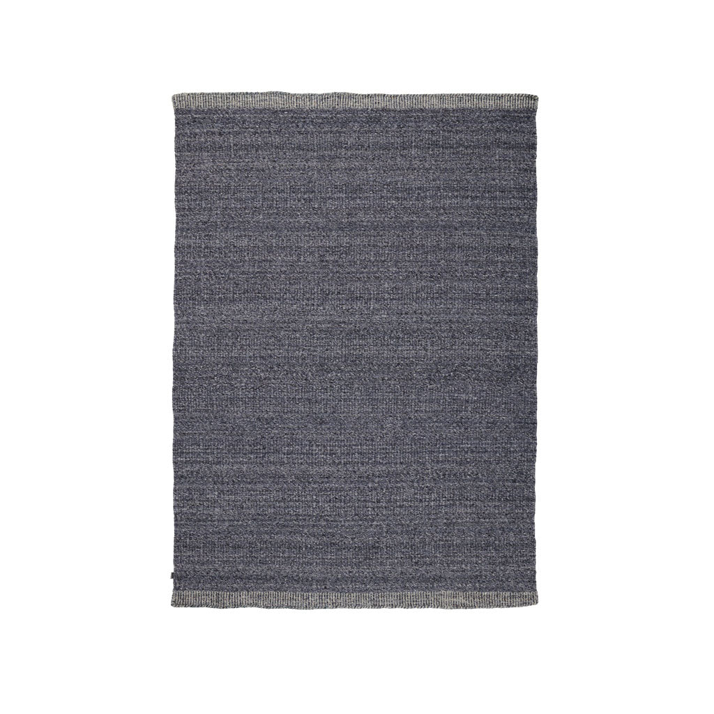 Hand-woven Versanti Wool Rug in Antracite