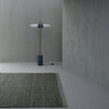 Hand-woven Versanti Wool Rug in Green Interior Shot
