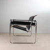 Voss Armchair Pu Leather Black Minimal