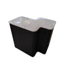 Zeno Marble Side Table Z Form Bold Geometry Gentle Curves