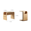 ARCHIE Wooden Side Table Oak Measurements