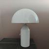 Atollo Table Lamp White Steel