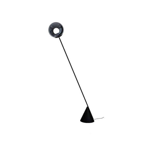 BOUDICA FLOOR LAMP SMOKE GLASS