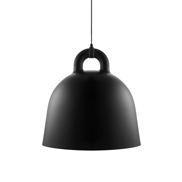 Bell Pendant Light Matt Black Large
