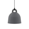Bell Pendant Light Matt Grey Large