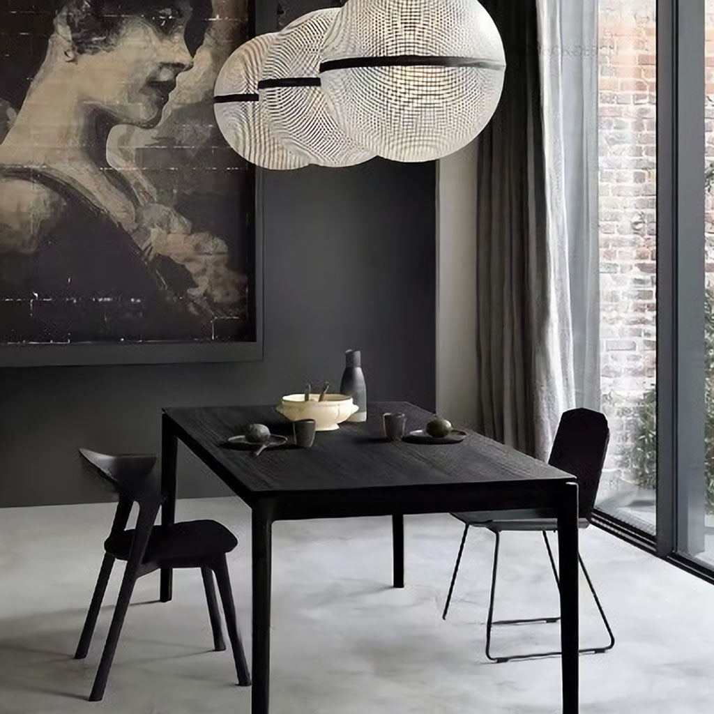 Bok Dining Table Black Dining in Solid Wood