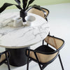 CANE 2201 Dining Wood Armchair Black Set