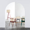 CANE 2201 Dining Wood Armchair Colors Setting