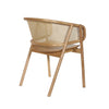 CANE 2201 Dining Wood Armchair Natural Oak Back