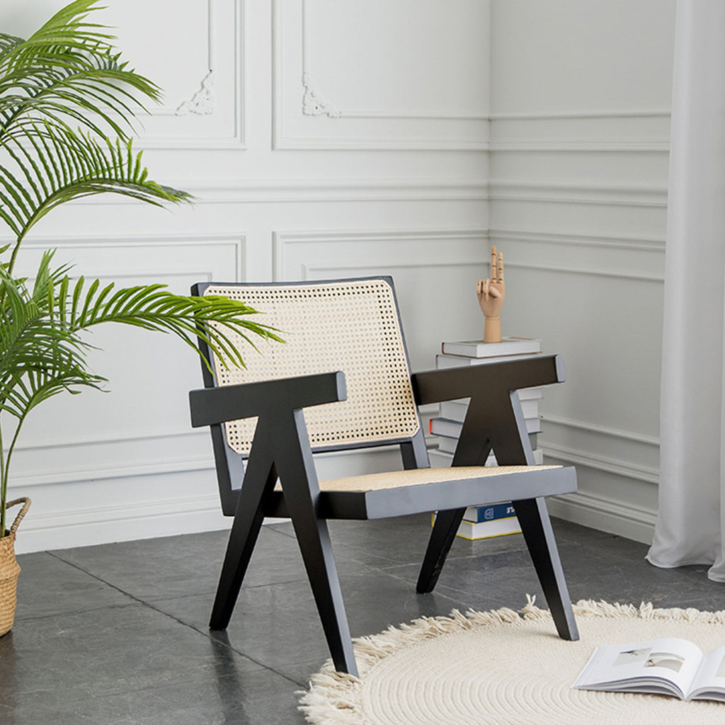 CAMDEN  ARMCHAIR BLACK LIFESTYLE