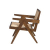 CAMDEN  ARMCHAIR WALNUT SIDE