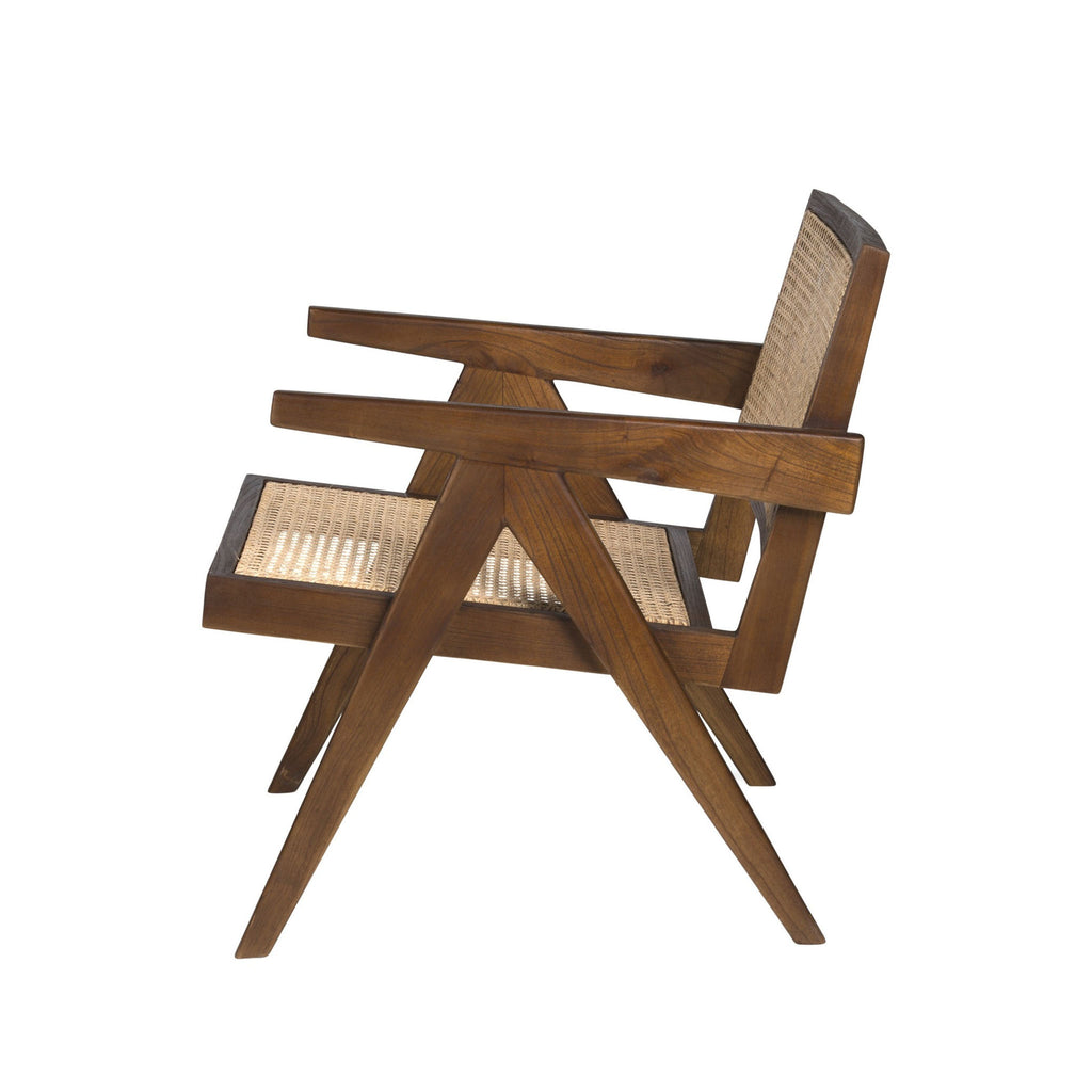 CAMDEN  ARMCHAIR WALNUT SIDE