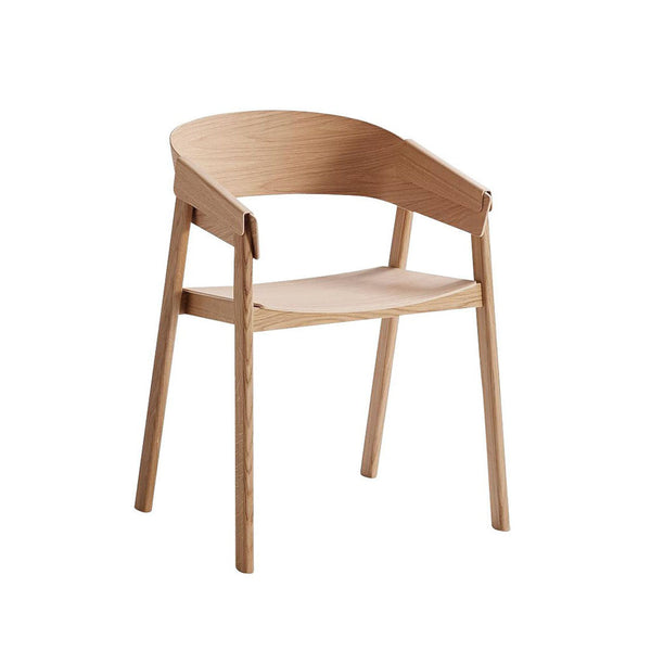 Curved Back Wooden Dining Chair for restaurants, homes, and offices