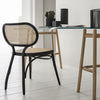 Cane 1101 Dining Chair Black Study Table
