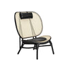 Cane 3301 Lounge Chair Black Angled
