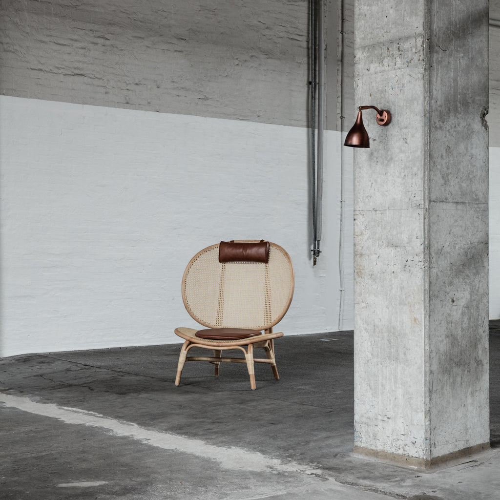 Cane 3301 Lounge Chair Oak Industrial Design 