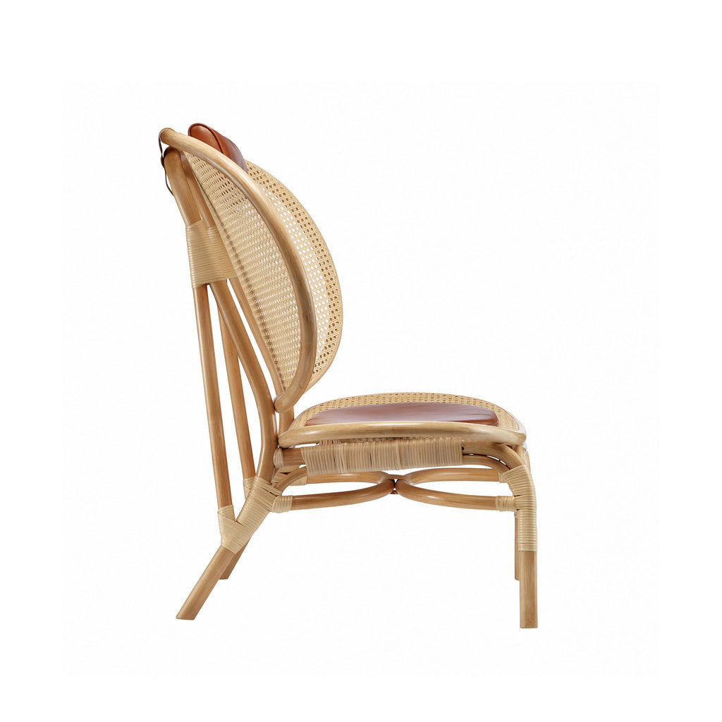 Cane 3301 Lounge Chair Oak Side