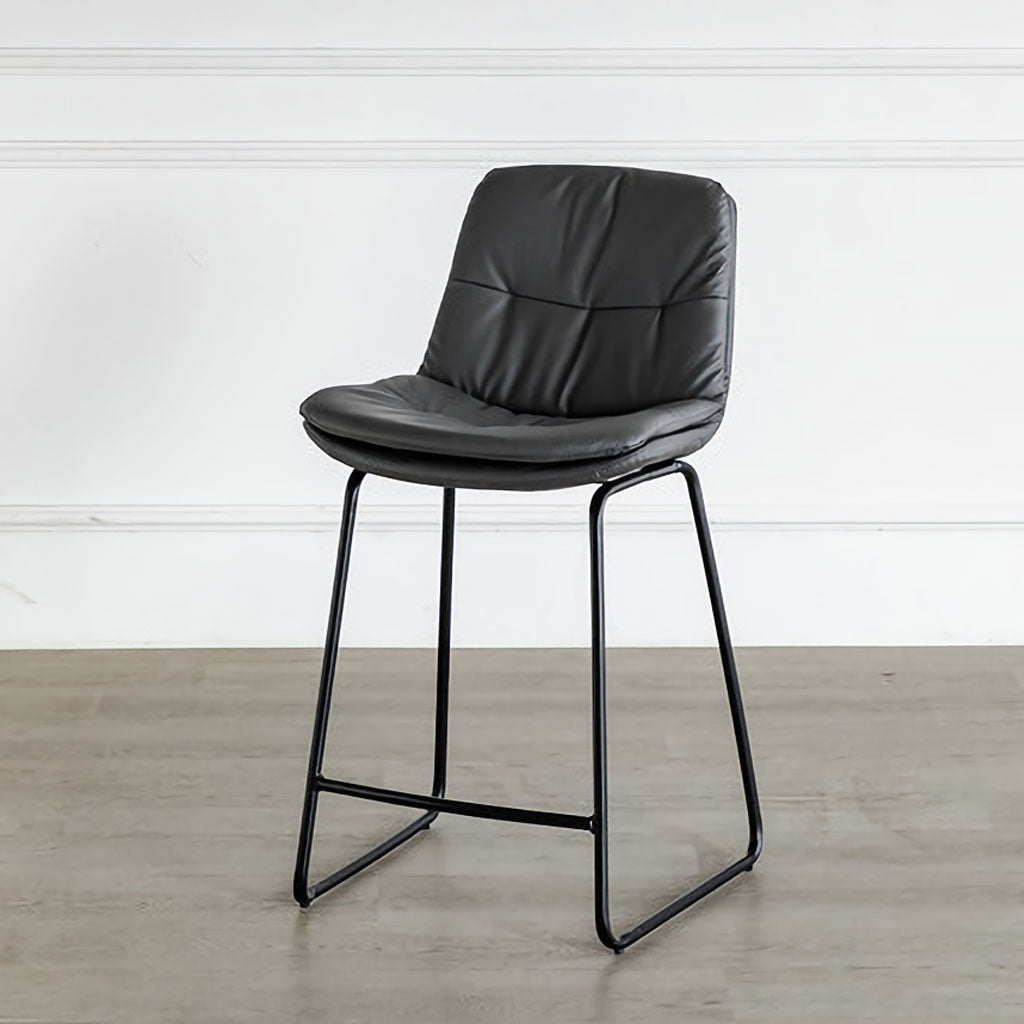 Caramel Bar Stool Dark Grey