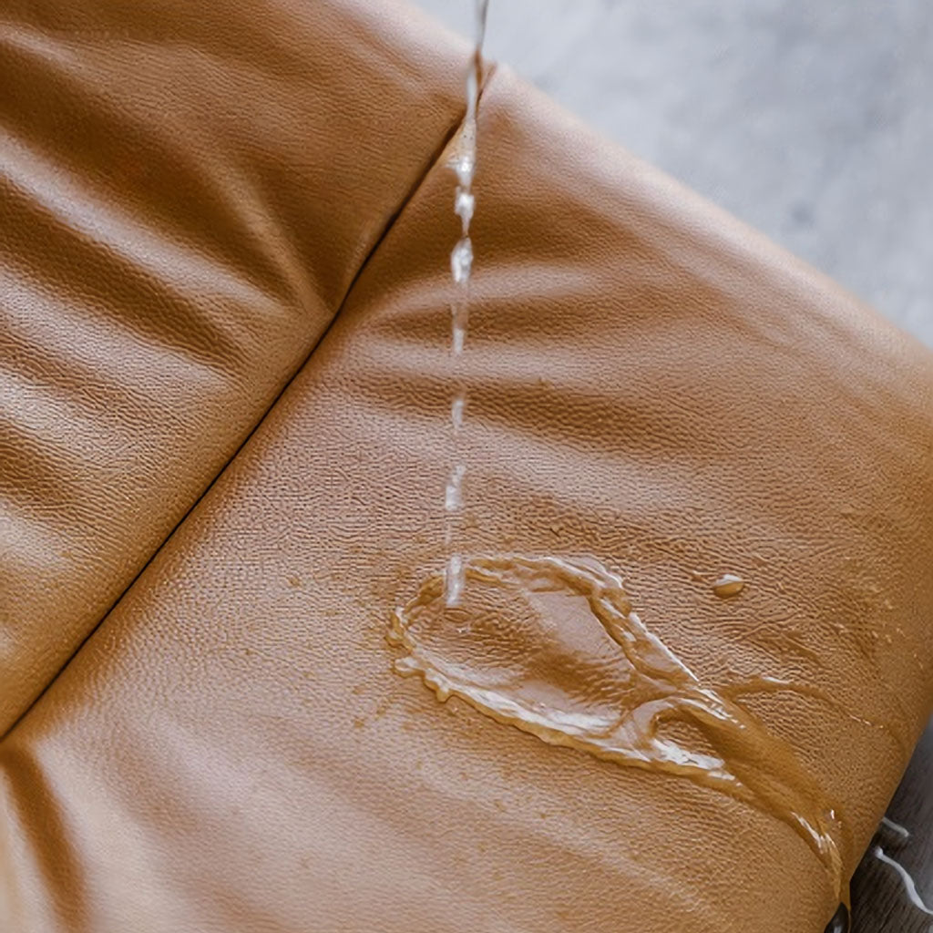 Caramel Bar Stool Leather Water