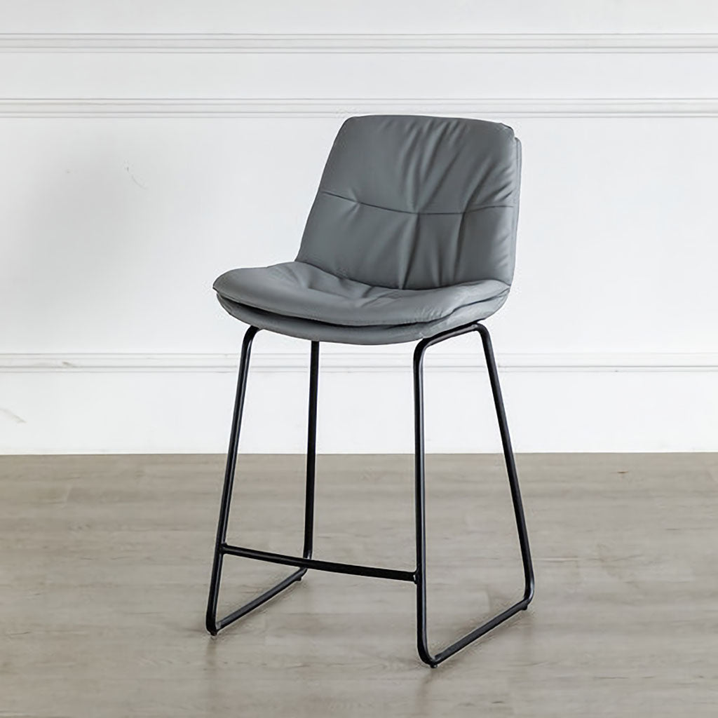 Caramel Bar Stool Light Grey
