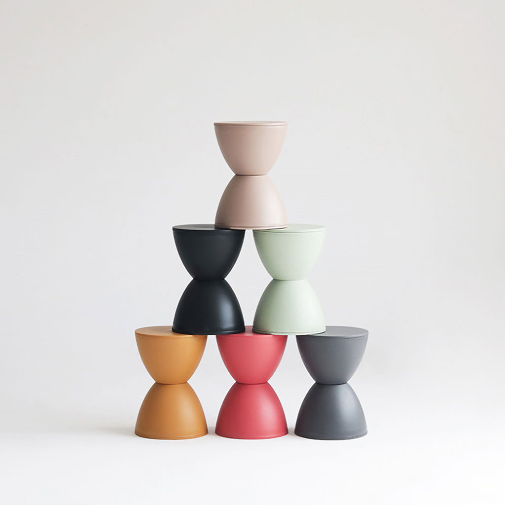 DJEMBE STOOL GROUP STACK