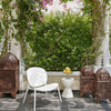 DJEMBE STOOL WHITE LIFESTYLE