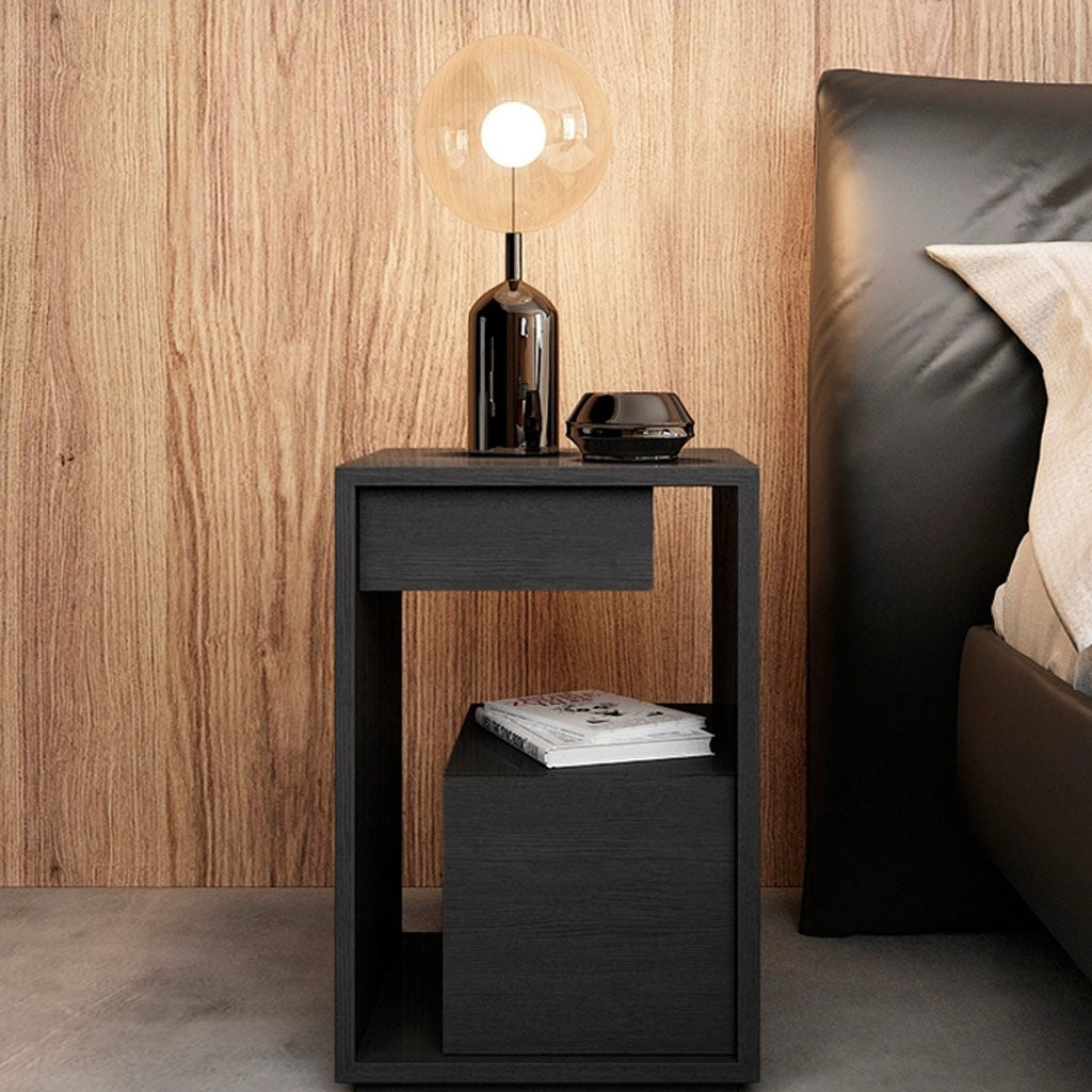 Duxbury Bedside table Black