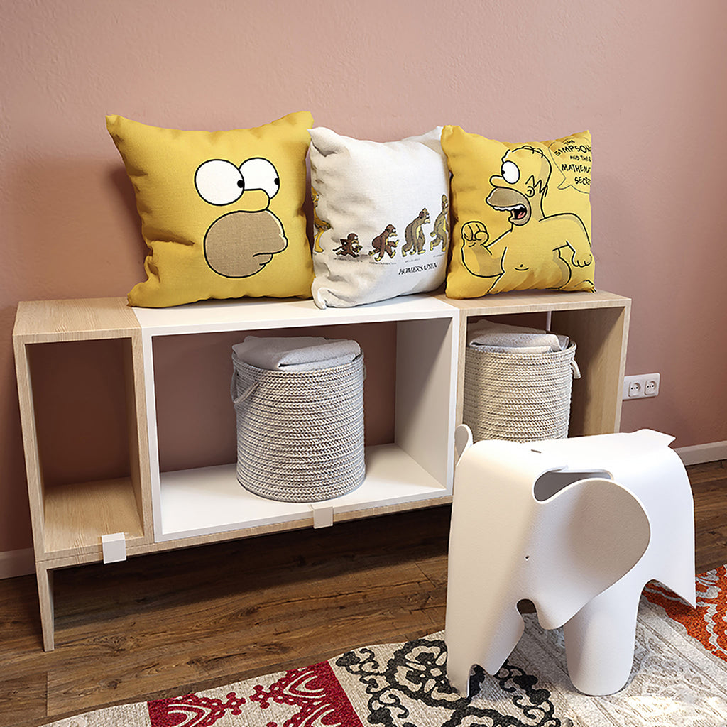 DUMBO STOOL WHITE LIFESTYLE
