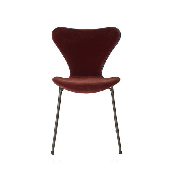 FRITZ CHAIR AUTUMN RED VELVET FRONT