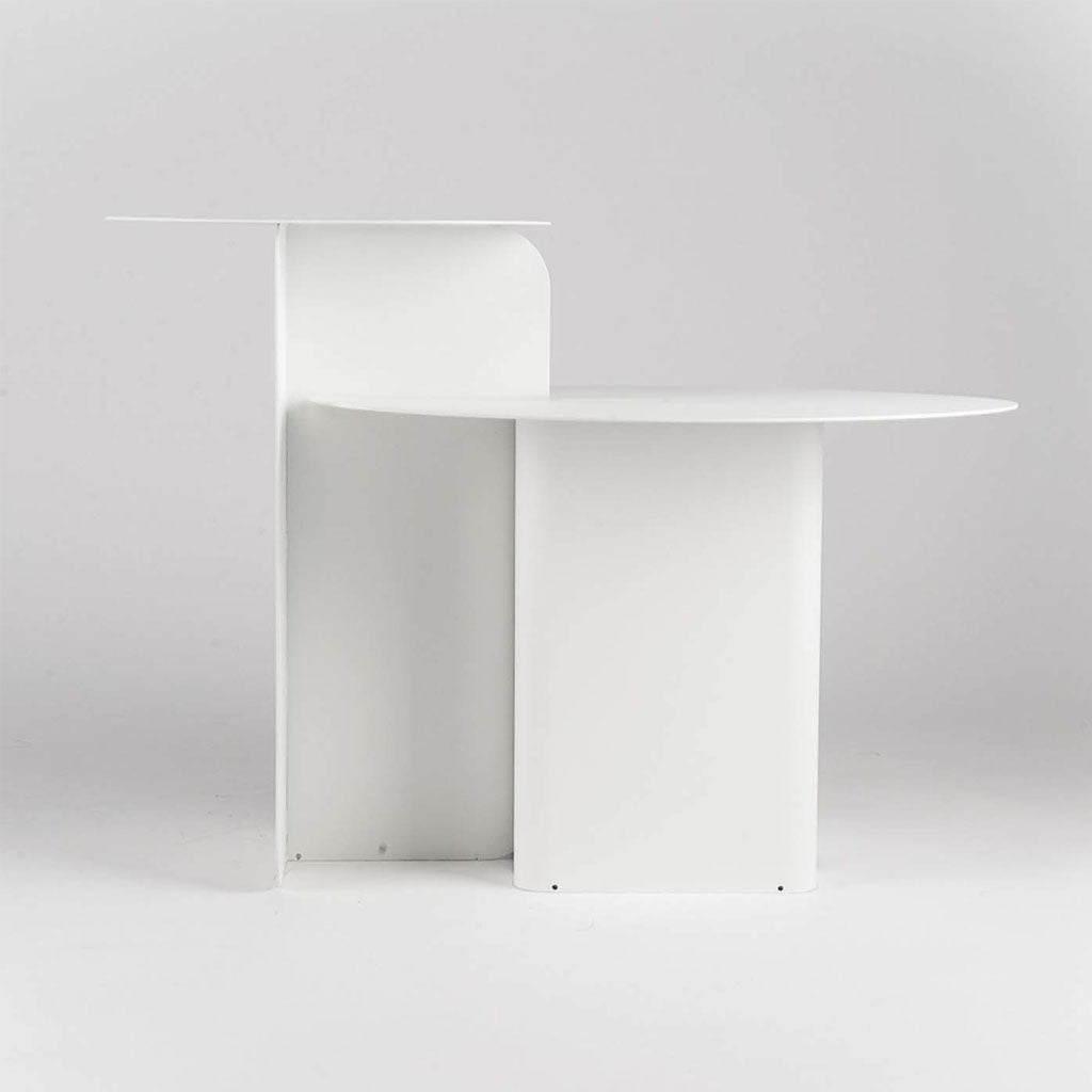 Formae Coffee Table Side Table White Side