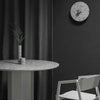 GONG Steel White Terrazzo Round Dining Table Cafe