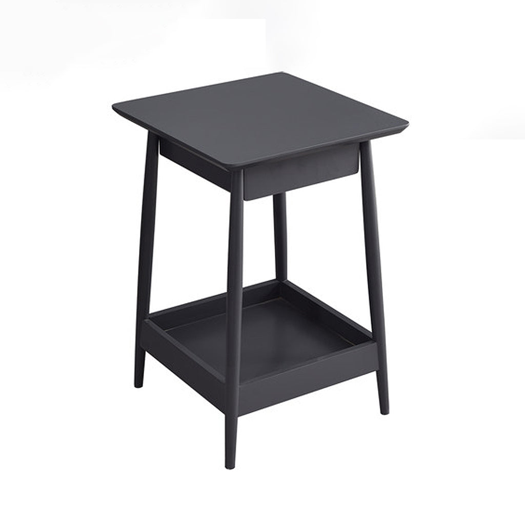 HARLOSH BED SIDE TABLE GREY THUMB