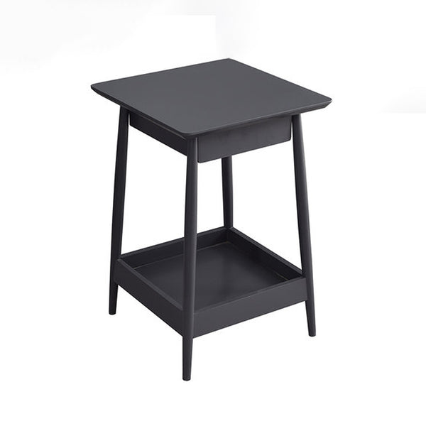 HARLOSH BED SIDE TABLE GREY THUMB