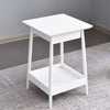 HARLOSH BED SIDE TABLE WHITE