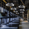 Halo Pendant Light Black Fitness