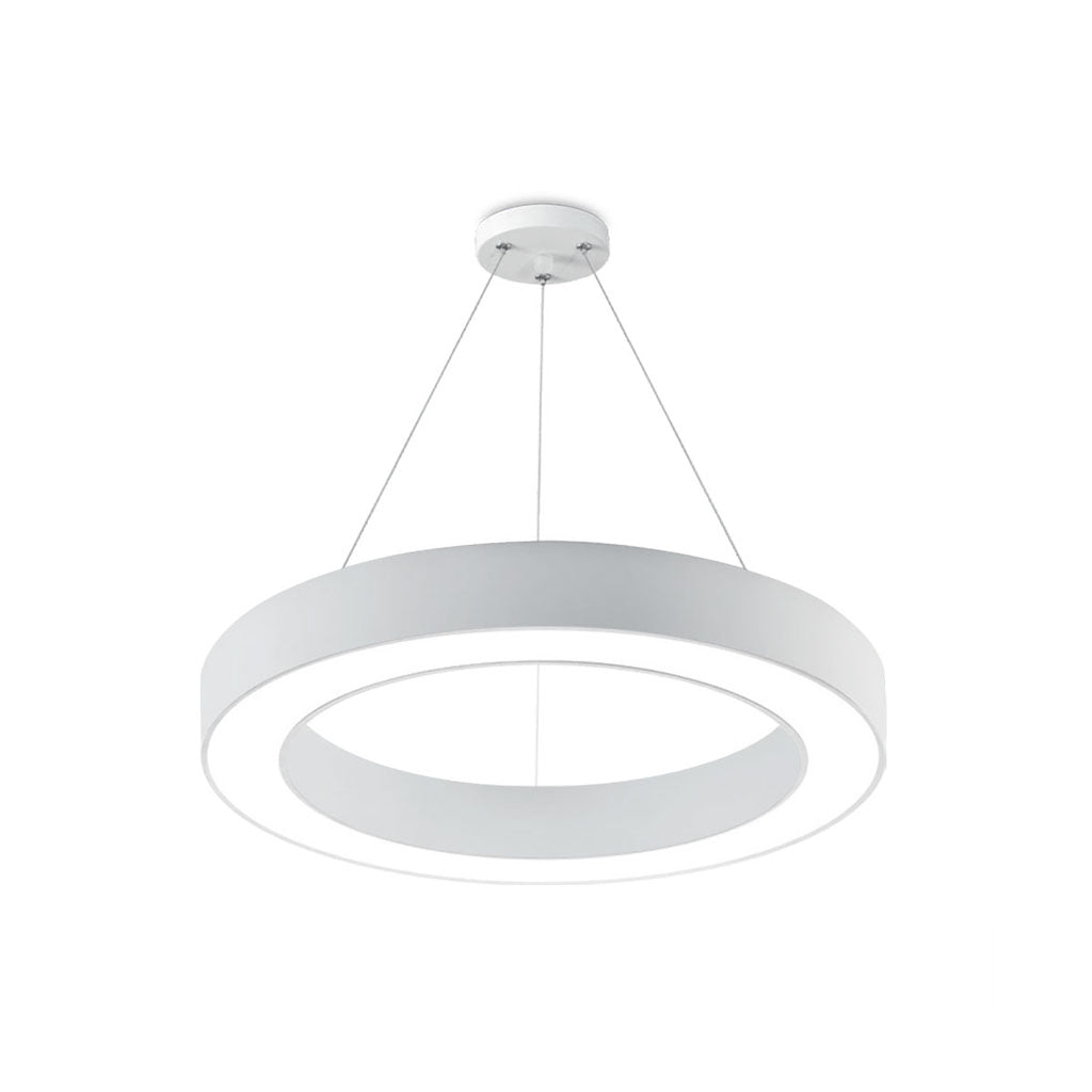 Halo Pendant Light White