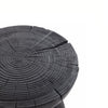 Hourz Wooden Side Table Black Close Up