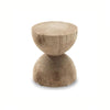 Hourz Wooden Side Table Brown
